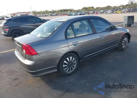 2004 Honda Civic Lx from USA, damaged, VIN 2HGES16564H637843